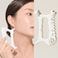 Miniatyrbillede 1 af 7: Hvid Keramisk Skrabebord Gua Sha Til Ansigts- og Kropsmassageværktøj onesize