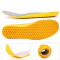 Pikkukuva 2 / 5: 2kpl Pohjalliset Ortopedinen Memory foam Urheilutuki Nainen White XXL