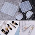 Miniatyrbillede 2 af 4: Silikonestøbning Kvinder Pige Hårnåle Form UV Resin DIY Forme Ha N1&N2 2 PCS