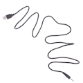 Miniatyrbillede 2 af 8: USB-oplader strømkabel til Synchros E40BT/E50BT hovedtelefoner Black