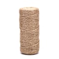 Miniatyrbillede 1 af 5: Naturlig hamp linned snor snoet jute garn reb streng D 80m