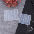 Miniatyrbillede 3 af 4: Silikonestøbning Kvinder Pige Hårnåle Form UV Resin DIY Forme Ha N1&N2 2 PCS