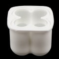 Miniatyrbillede 3 af 5: Silikone DIY stearinlys Form Stearinlys form Aromaterapi Gips Ca 2 pcs one size