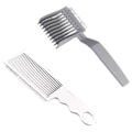 Miniatyrbilde 6 av 8: 2 STK Hårting Posisjoneringskam Profesjonell Barber Blending Fl 2PCS