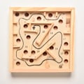 Miniatyrbillede 3 af 6: 1 Stk Classic Labyrinth Board Balance Brætspil Uddannelse Lear