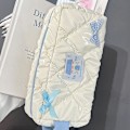 Miniatyrbilde 3 av 8: e Bow Oppbevaringspose Myk Sminkepung Toalettveske Blyantveske Chil onesize