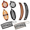 Pikkukuva 4 / 5: 1Set Fish Shape Hair Claw Clips Banana Barrettes Hiusneulat Hiukset A7