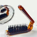 Miniatyrbilde 2 av 8: Amber Foldbar Kam Villsvinbust Hårbørste Bærbar Styling Too one size
