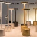 Miniatyrbilde 3 av 5: Moderne LED-oppladbar bordlampe Restaurant USB-bord ved sengen Gold
