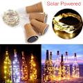 Miniatyrbillede 2 af 5: Solenergi Vinflaske Lys LED Strings Kobbertråd Hjem Pa Red 2M-20LED