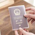 Miniatyrbilde 4 av 8: 1 stk Passport Cover PVC Vanntett Veske for Passport Wallet Bus White frosted