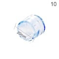Pikkukuva 1 / 5: Läpinäkyvä kumilattiatuoli naarmuuntumattomaksi cap Furni White 20mm