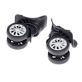Miniatyrbillede 8 af 8: 4 Stk Kuffert Bagage Universal 360 graders drejelige hjul Trolle one size