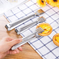 Miniatyrbilde 2 av 5: Mini Sukkertang i rustfritt stål Ice-Cube Picker Coffee Tea Se 2 pcs one size