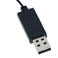 Miniatyrbild 5 av 5: 3,7v 350mah lipo batteri USB -laddarkabel för x5 x5c rc drone as the picture
