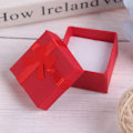 Miniatyrbillede 1 af 8: 10 stk/sæt Smykker Organizer Gaveæske Halskæde Øreringe Ring Pap Red