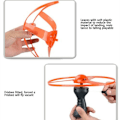 Miniatyrbilde 7 av 8: Funny Flyer Lysende Flying UFO LED-lyshåndtak Flash Flying 1