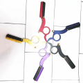 Miniatyrbilde 4 av 5: Straight Edge Barber Razor Skjegg Barbering Tommel Rustfritt stål Black