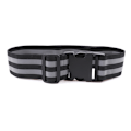 Pikkukuva 1 / 5: Heijastava kuminauha vyötärösuojaus Heijastava Night Runni Black 2 pcs