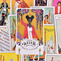 Miniatyrbilde 5 av 5: Modern Witch Tarot Card Deck All Kvinnelig Rider Waite Imagery Par random color