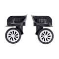 Miniatyrbillede 7 af 8: 4 Stk Kuffert Bagage Universal 360 graders drejelige hjul Trolle one size