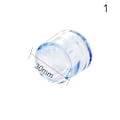 Pikkukuva 1 / 5: Läpinäkyvä kumilattiatuoli naarmuuntumattomaksi cap Furni White 30mm