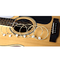 Pikkukuva 1 / 8: 1 Set 6 kpl Practice Nickel Plated Steel Guitar String For Acou
