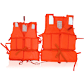 Miniatyrbild 4 av 8: Ny Orange Vuxen Barn Foam Flotation Simning Flytväst Ve A
