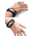 Miniatyrbillede 5 af 8: Amine ANGREP PÅ TITAN Cosplay Props Armbånd + Fingerring onesize
