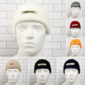 Miniatyrbillede 8 af 8: Strikkede Huer Kvinder Sort Beanie Tyk Hue Vinter Huer Beanies White