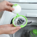 Pikkukuva 2 / 4: Karvanpoisto Catcher Filter Mesh Vaatteet Pesuhine Filter L Blue&Green&Green 3 pcs