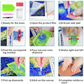 Pikkukuva 5 / 5: Full Drill 5D Diamond Painting Starry Night Diamond Painting for one size
