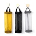 Miniatyrbilde 4 av 5: Dagligvareposer holder veggmontert oppbevaringsdispenser plastkjøkken Yellow