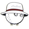 Miniatyrbild 1 av 8: 1st cap Mark golfbollsposition Avtagbar golfhatt M White C