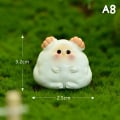 Miniatyrbild 1 av 8: Tecknad Zodiac Color Doll Crafts Nyckelring Handväska hängande present Sheep