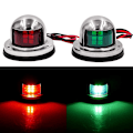 Miniatyrbillede 2 af 5: Bådnavigationsindikator Spot Light Marine Båd Yacht LED Advarsel red