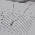 Miniatyrbild 7 av 8: Kreativt halsband för män, coolt geometrisk halsband, nyckelbenkedja Bo onesize