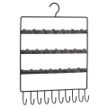 Pikkukuva 3 / 5: Seinäkorvakoru korujen organizer ripustettava pidike kaulakoru näyttö one size