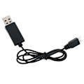 Miniatyrbild 2 av 5: 3,7v 350mah lipo batteri USB -laddarkabel för x5 x5c rc drone as the picture