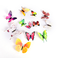 Miniatyrbillede 4 af 5: 12 stk. Butterfly Magnets Stickers Køkkenmagneter Køleskab H A