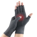 Miniatyrbilde 4 av 8: 2 stk fingerløse hansker Black M