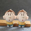 Miniatyrbild 5 av 5: e Little Snot Crayon Plysch Nyckelringar e Plyschdocka Anime Kawai One Size