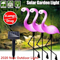 Pikkukuva 2 / 5: 3 Lamppua / Vedä uusi led- power Flamingo Lawn Garden Stake Land 1 pc