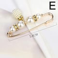 Pikkukuva 1 / 5: Vaatteet Rintaneulat Pearl Lapel Pin Neulemekko Rintakoru Housut Pi E