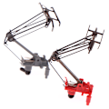 Miniatyrbillede 8 af 8: 1:87 HO-skalatog Elektrisk trækkraftstrømaftager 1 STK DIY-tog Gray