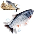 Miniatyrbillede 4 af 5: Elektronisk Pet Kattelegetøj Elektrisk USB Opladning Simulering Fisk Til A 26 cm