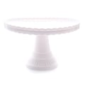 Miniatyrbillede 1 af 5: 1 stk holdbart kagedisplaystativ Dessertopbevaringsholder Dessert T White