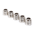 Miniatyrbillede 2 af 5: 5x E27 til E14 Lampeholder Konverterfatning Pære Lampeholder silver