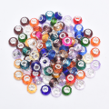 Miniatyrbild 1 av 5: Murano Glass Charm Spacer Crystal Pärlor för armband Mixed Cha random 30pcs