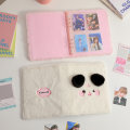 Miniatyrbild 6 av 8: A5 Pärm Fotokortshållare Kawaii Plush Photo Album Kpop Idol P Only cover-S4
